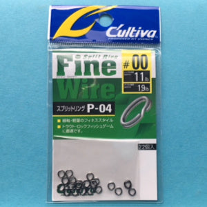 Package of Cultiva Split Rings, size 00.