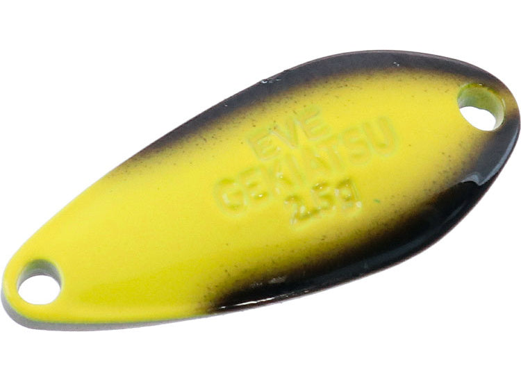 Daiwa Presso Eve Gekiatsu 2.5g Yellow Dagger spoon